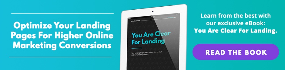 You are clear for landing- Landing page ebook from Neon Ambition: https://www.neonambition.com/you-are-clear-for-landing